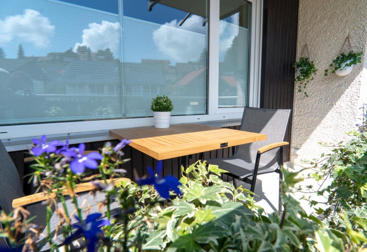 Ferienwohnung Bergpfote - Hund Herzlich Willkommen Scheidegg Eksteriør bilde